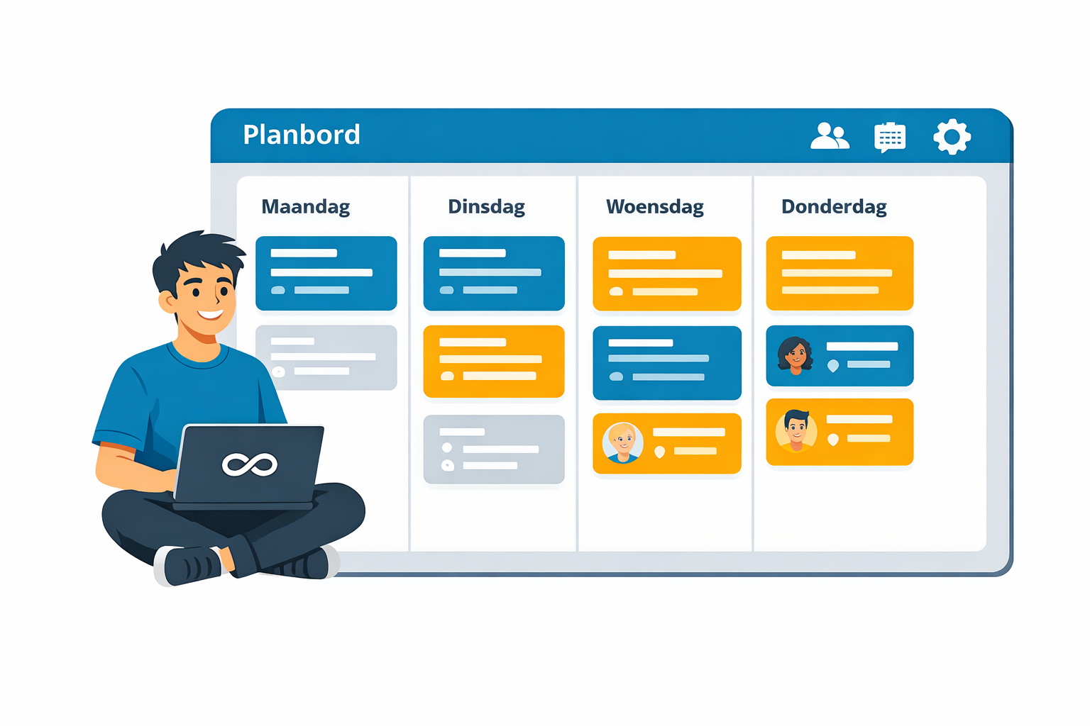 Handig planbord op 366.eu